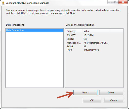 02 SSIS configure connection manager